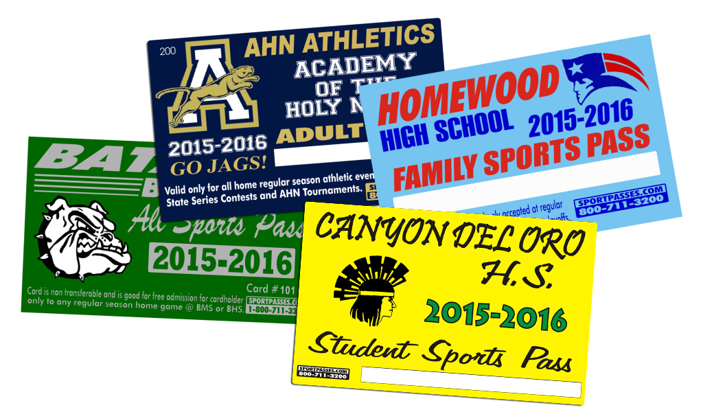 All Sports Passes Fundraising Discount Cards