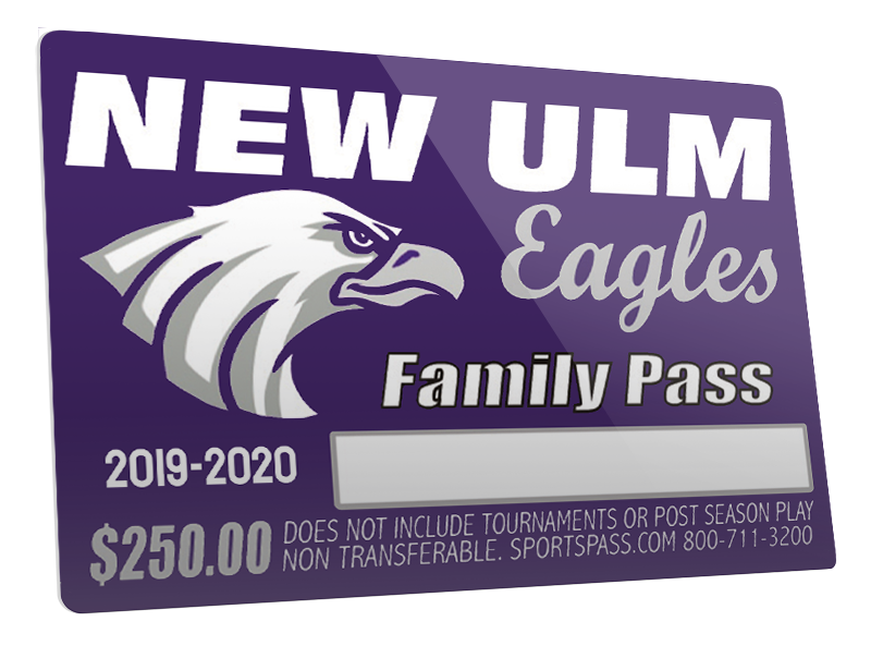 Sports Passes for High School Athletics Plastic Sports Passes