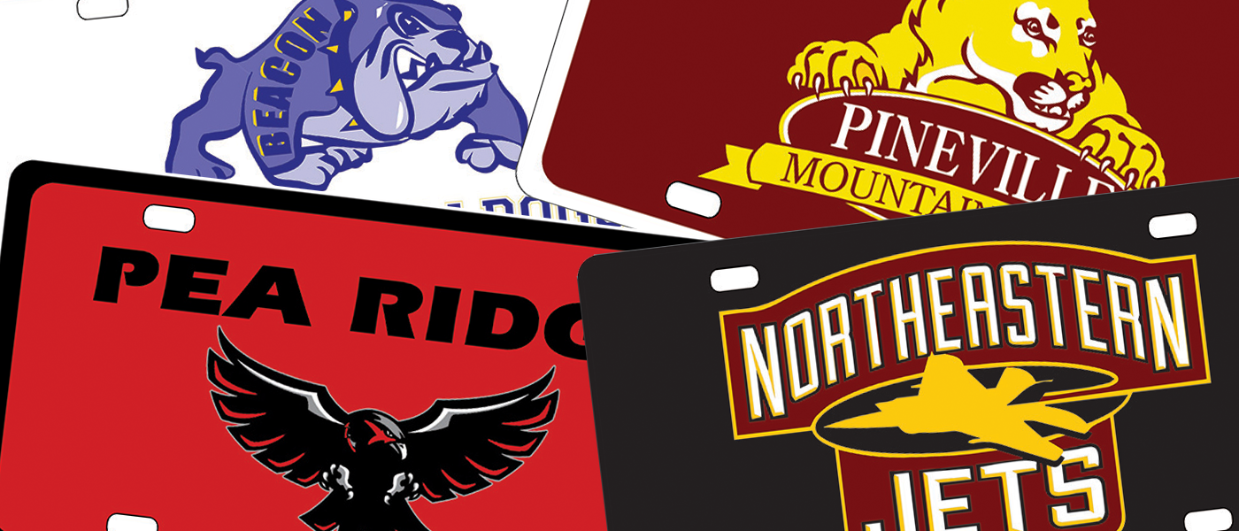 School License Plates License Plate Fundraiser