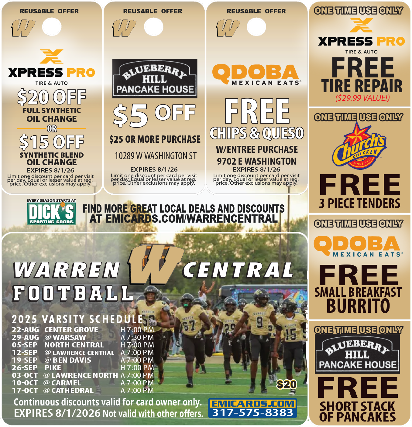 warren central elite front 2526