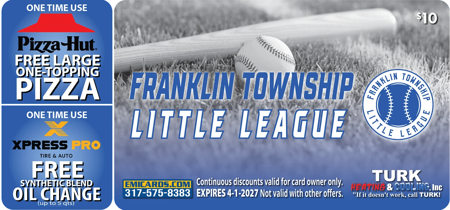 FTLL-Card-Front Franklin Township Little League Fundraiser Card Front